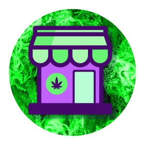 Blouds Dispensary cannabis icon accessories